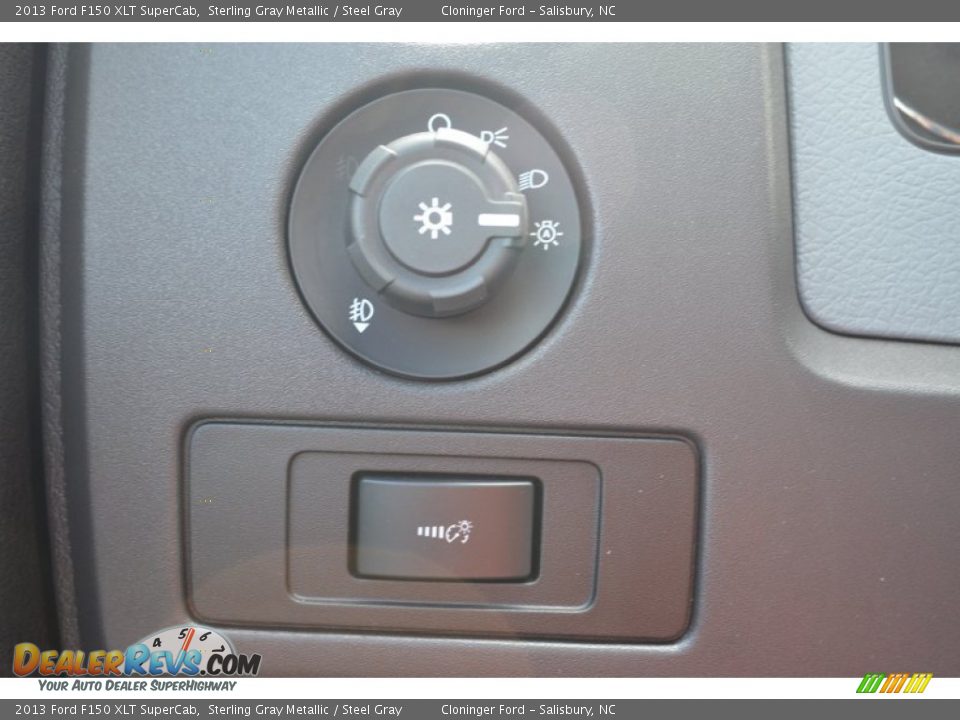 2013 Ford F150 XLT SuperCab Sterling Gray Metallic / Steel Gray Photo #15