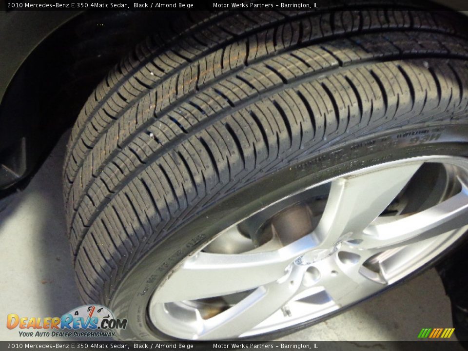 2010 Mercedes-Benz E 350 4Matic Sedan Black / Almond Beige Photo #19