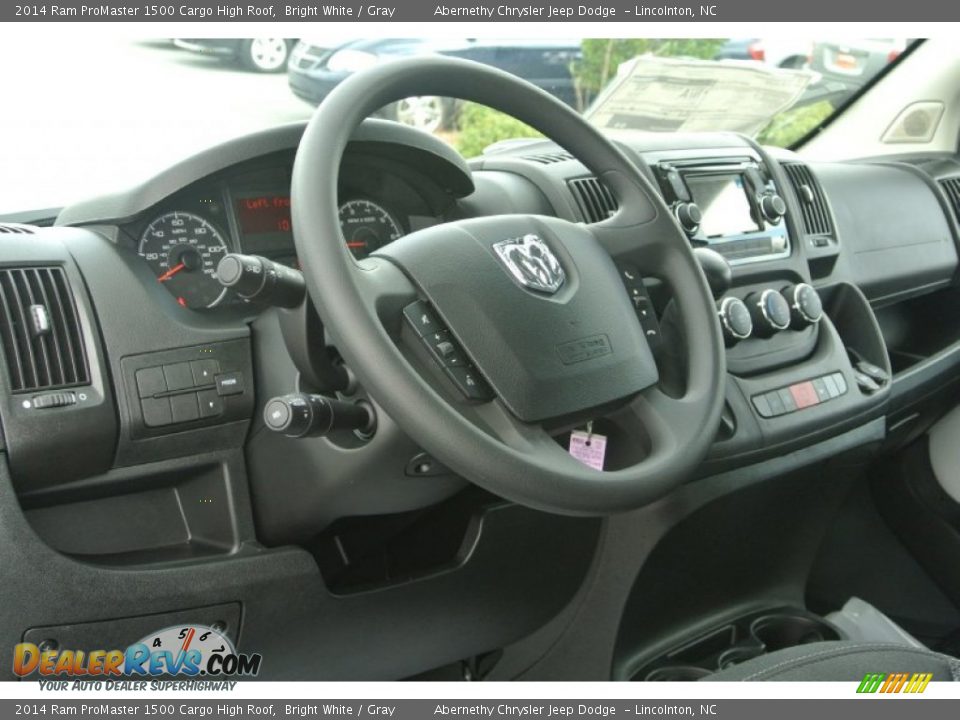 Dashboard of 2014 Ram ProMaster 1500 Cargo High Roof Photo #24
