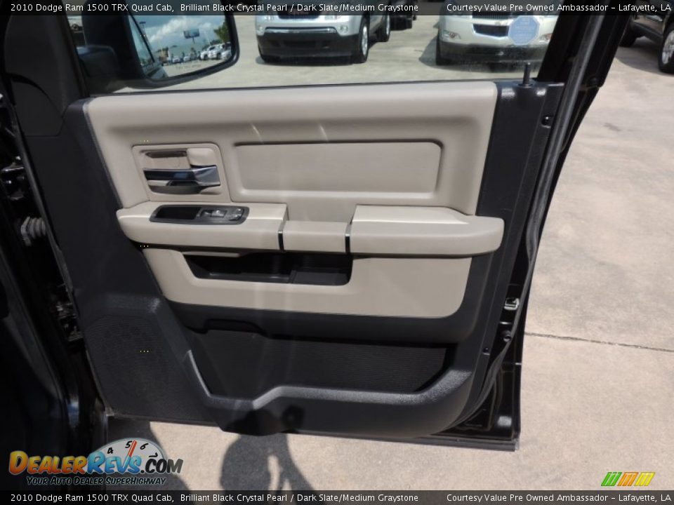 2010 Dodge Ram 1500 TRX Quad Cab Brilliant Black Crystal Pearl / Dark Slate/Medium Graystone Photo #7