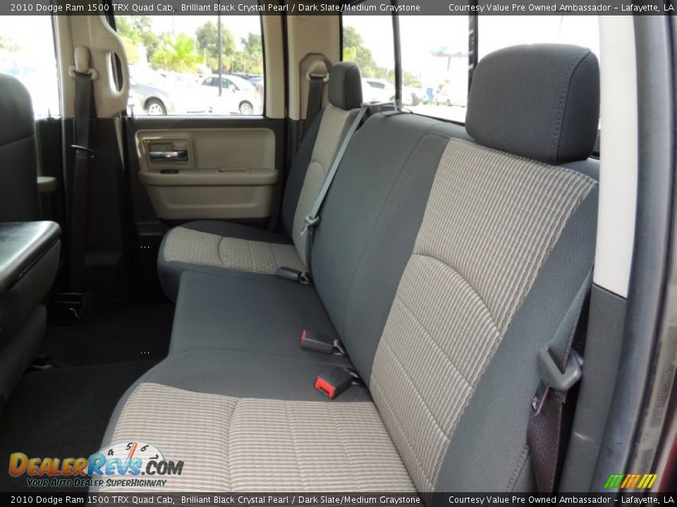 2010 Dodge Ram 1500 TRX Quad Cab Brilliant Black Crystal Pearl / Dark Slate/Medium Graystone Photo #10
