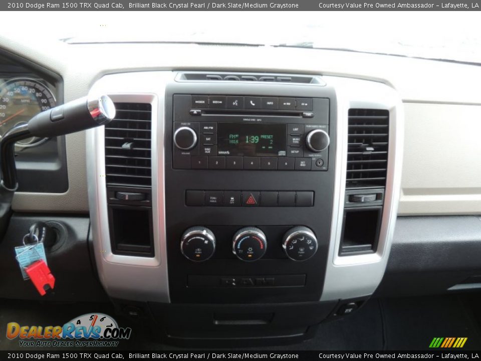 2010 Dodge Ram 1500 TRX Quad Cab Brilliant Black Crystal Pearl / Dark Slate/Medium Graystone Photo #17