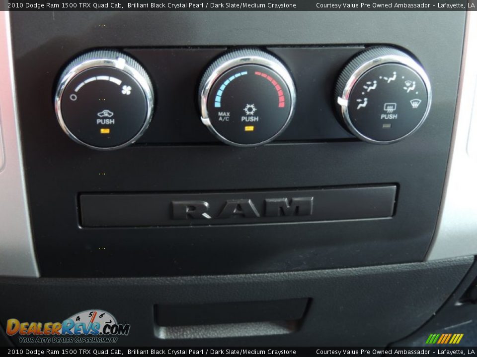 2010 Dodge Ram 1500 TRX Quad Cab Brilliant Black Crystal Pearl / Dark Slate/Medium Graystone Photo #19