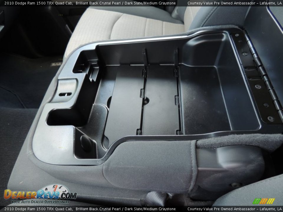 2010 Dodge Ram 1500 TRX Quad Cab Brilliant Black Crystal Pearl / Dark Slate/Medium Graystone Photo #22