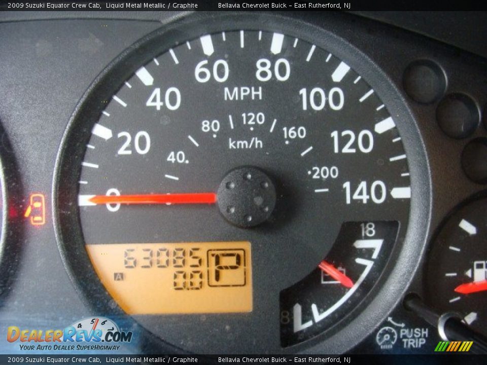 2009 Suzuki Equator Crew Cab Liquid Metal Metallic / Graphite Photo #10