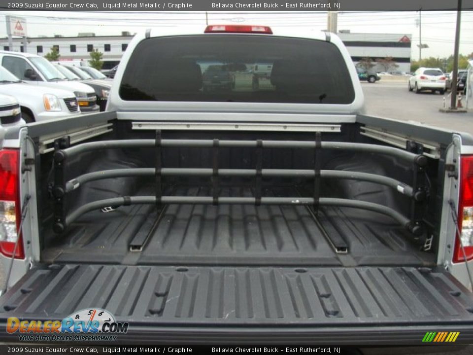2009 Suzuki Equator Crew Cab Liquid Metal Metallic / Graphite Photo #13