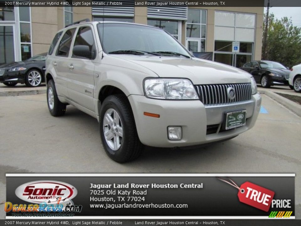 2007 Mercury Mariner Hybrid 4WD Light Sage Metallic / Pebble Photo #1