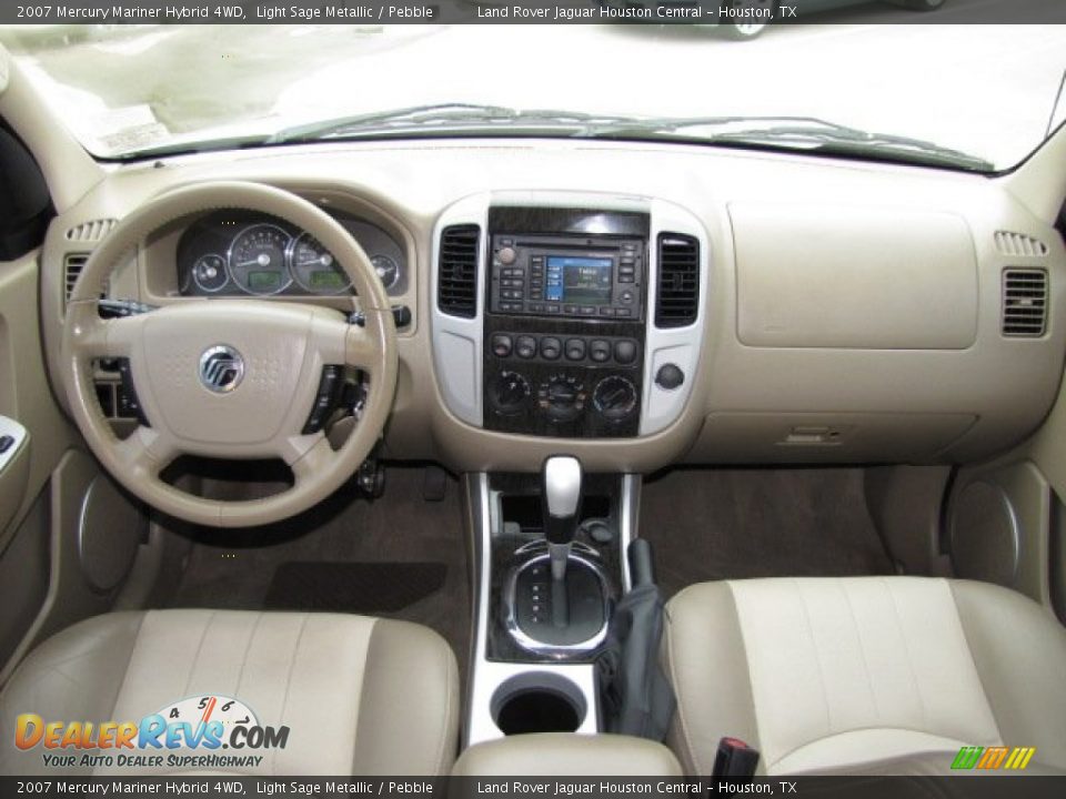 2007 Mercury Mariner Hybrid 4WD Light Sage Metallic / Pebble Photo #3