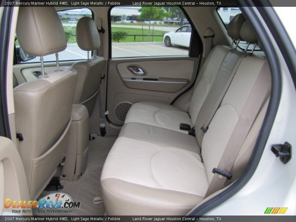 2007 Mercury Mariner Hybrid 4WD Light Sage Metallic / Pebble Photo #4