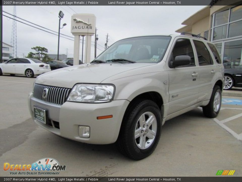 2007 Mercury Mariner Hybrid 4WD Light Sage Metallic / Pebble Photo #5