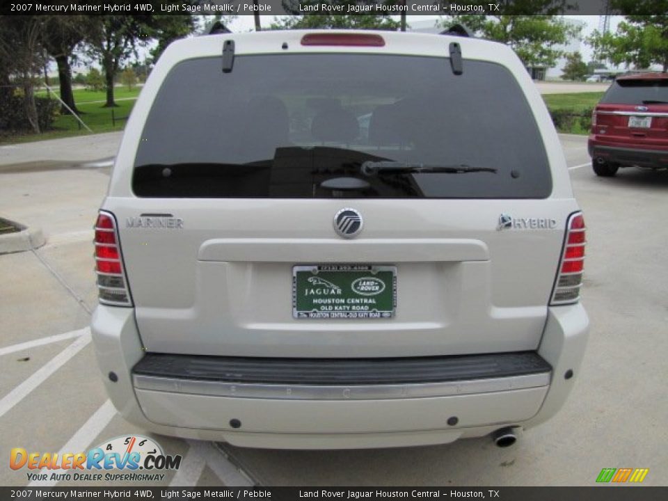 2007 Mercury Mariner Hybrid 4WD Light Sage Metallic / Pebble Photo #9