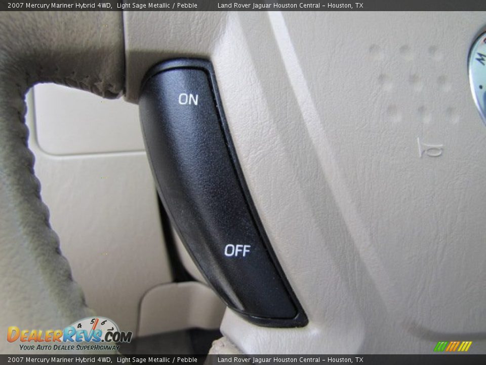 2007 Mercury Mariner Hybrid 4WD Light Sage Metallic / Pebble Photo #16