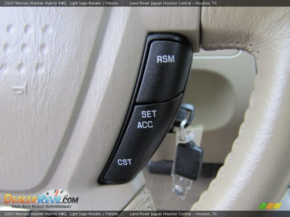 2007 Mercury Mariner Hybrid 4WD Light Sage Metallic / Pebble Photo #17