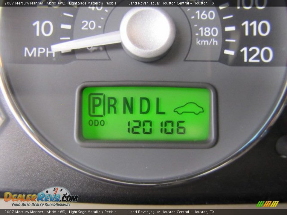 2007 Mercury Mariner Hybrid 4WD Light Sage Metallic / Pebble Photo #19