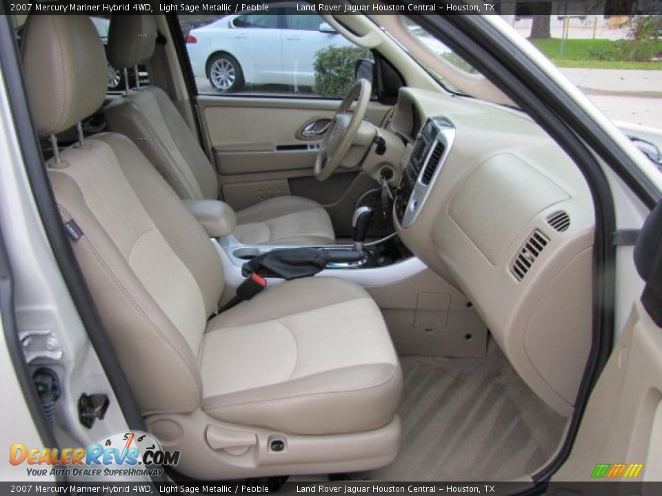 2007 Mercury Mariner Hybrid 4WD Light Sage Metallic / Pebble Photo #22