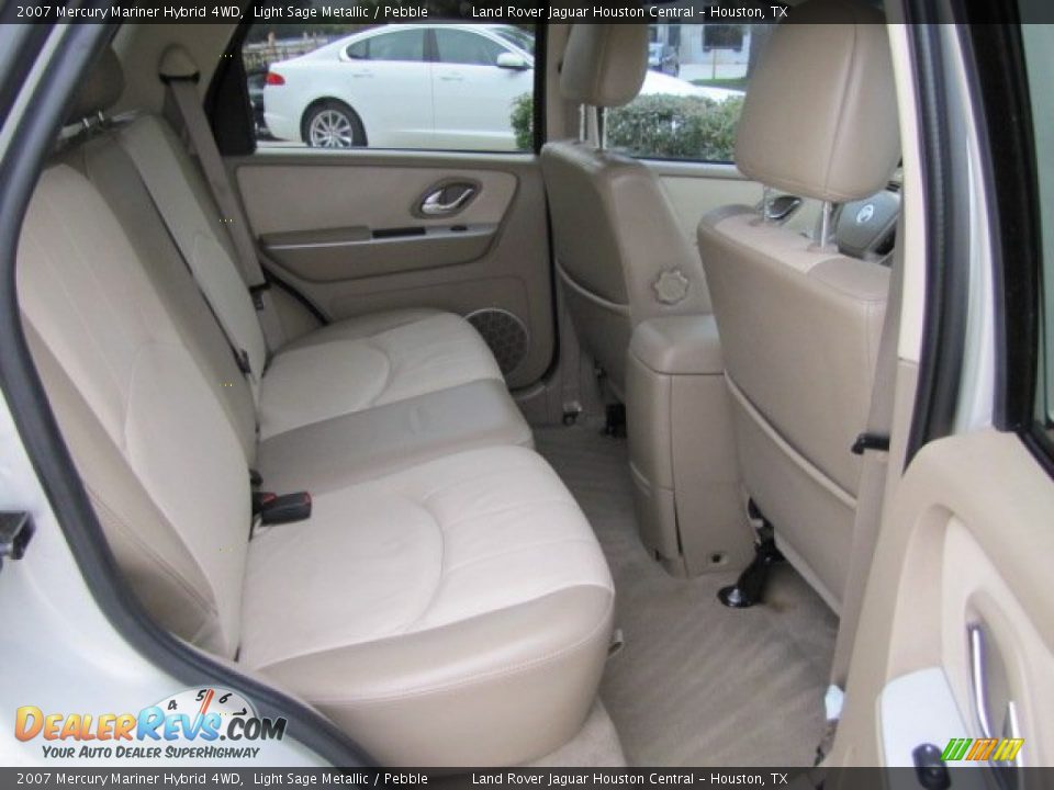 2007 Mercury Mariner Hybrid 4WD Light Sage Metallic / Pebble Photo #23