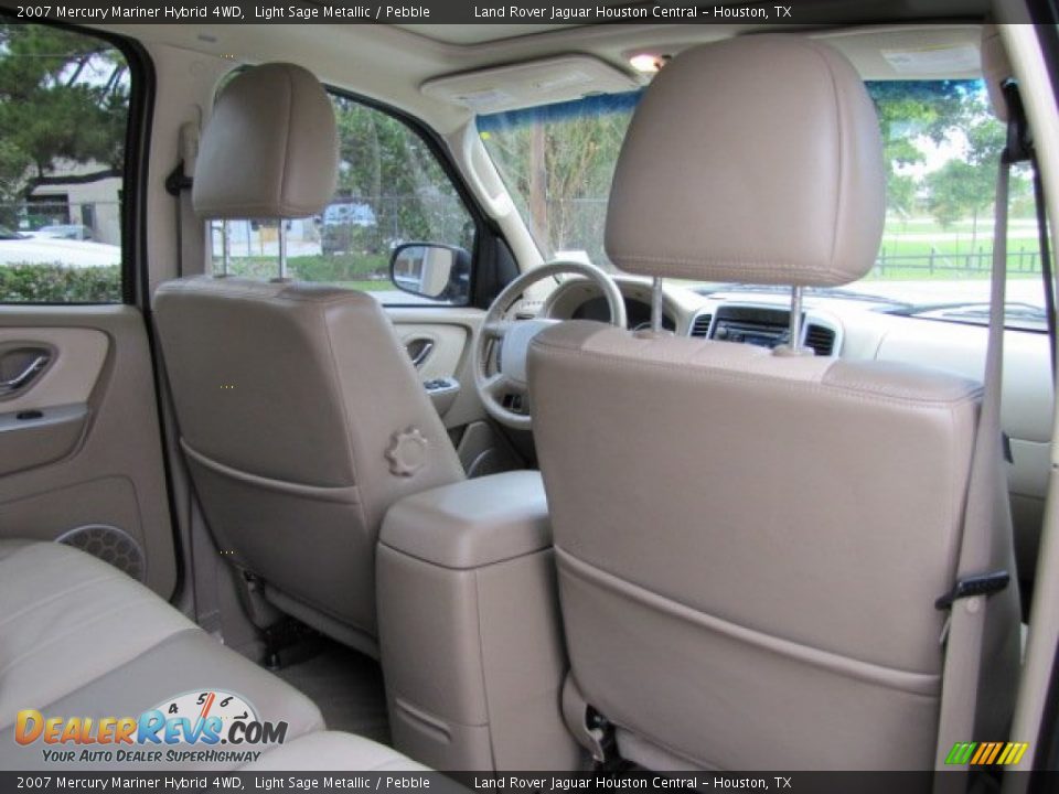 2007 Mercury Mariner Hybrid 4WD Light Sage Metallic / Pebble Photo #24