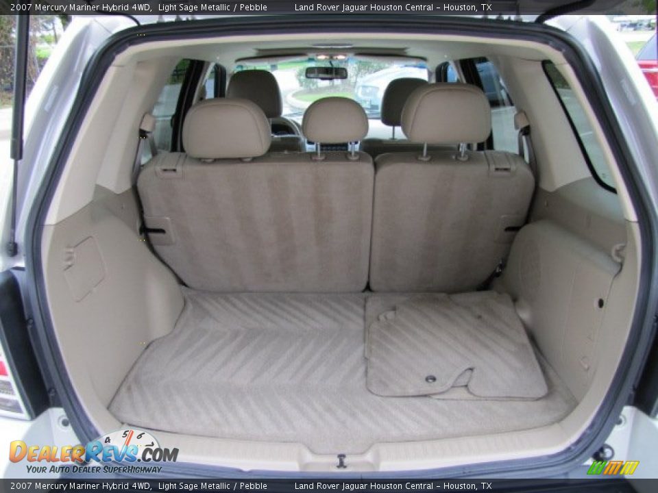 2007 Mercury Mariner Hybrid 4WD Light Sage Metallic / Pebble Photo #25