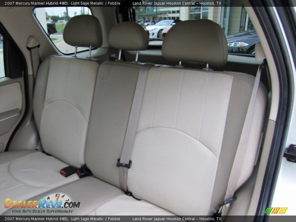 2007 Mercury Mariner Hybrid 4WD Light Sage Metallic / Pebble Photo #27