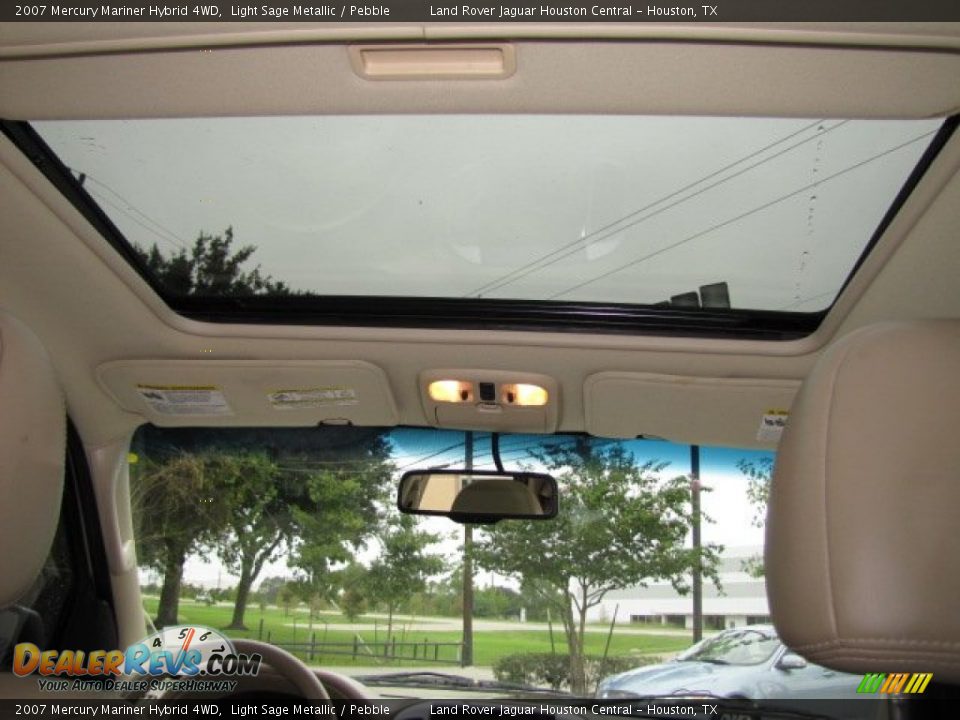 2007 Mercury Mariner Hybrid 4WD Light Sage Metallic / Pebble Photo #31