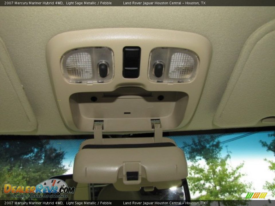 2007 Mercury Mariner Hybrid 4WD Light Sage Metallic / Pebble Photo #35
