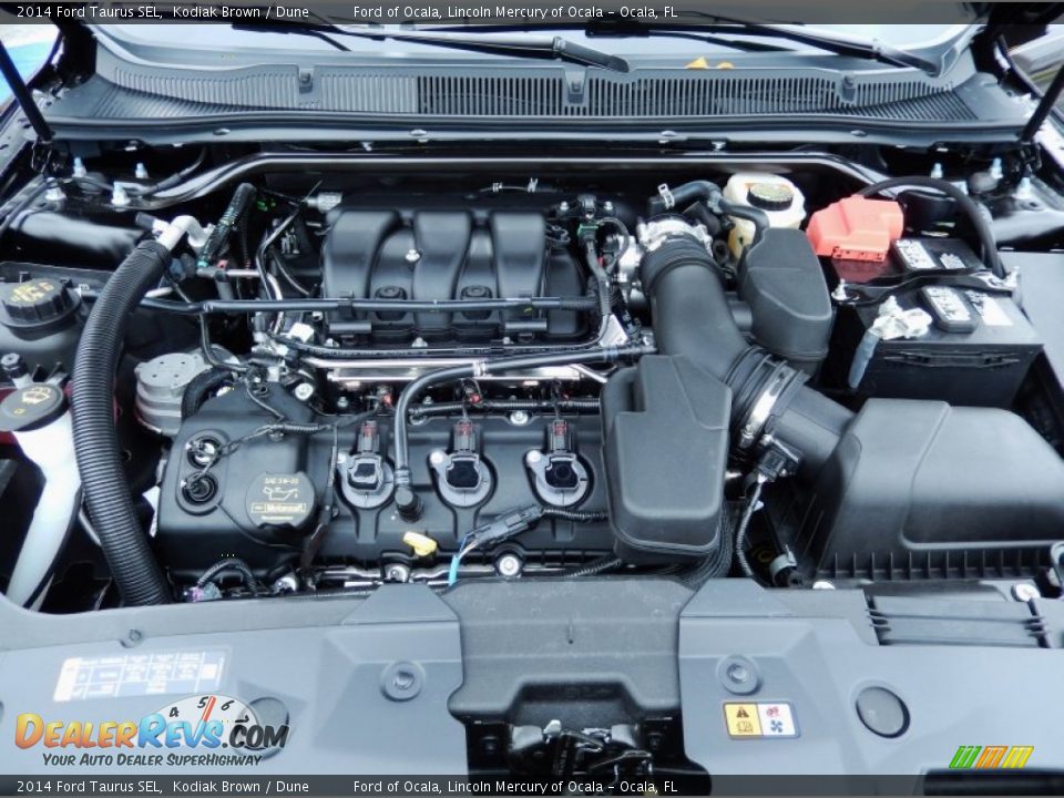 2014 Ford Taurus SEL 3.5 Liter DOHC 24-Valve Ti-VCT V6 Engine Photo #12