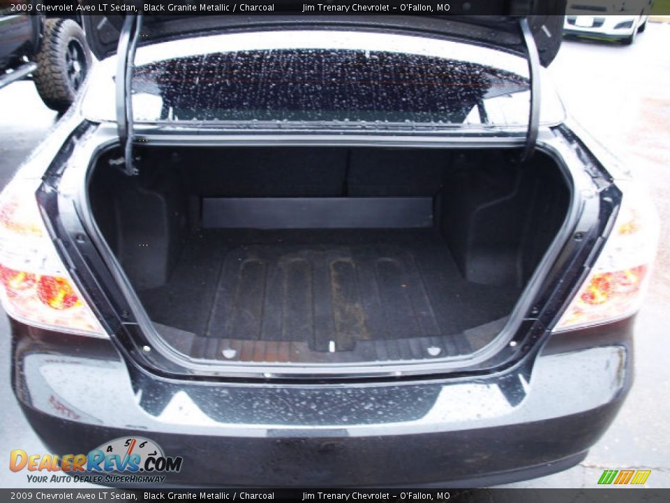 2009 Chevrolet Aveo LT Sedan Black Granite Metallic / Charcoal Photo #5
