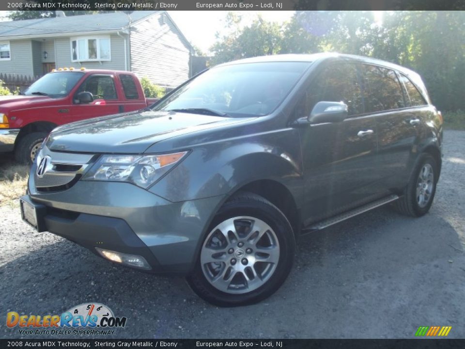 2008 Acura MDX Technology Sterling Gray Metallic / Ebony Photo #1