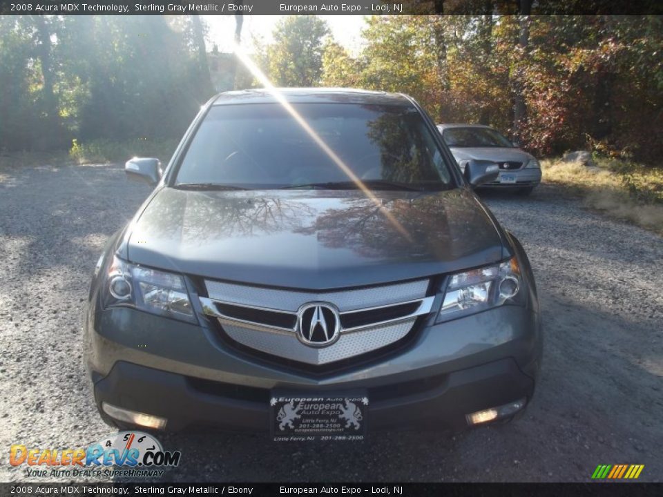 2008 Acura MDX Technology Sterling Gray Metallic / Ebony Photo #7