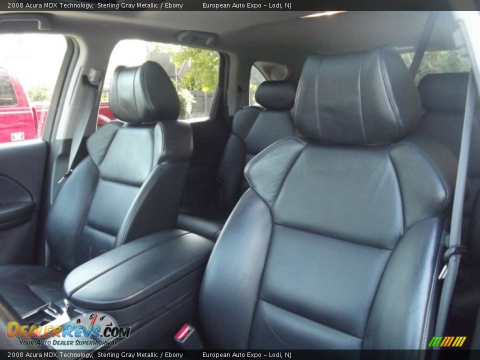 2008 Acura MDX Technology Sterling Gray Metallic / Ebony Photo #9