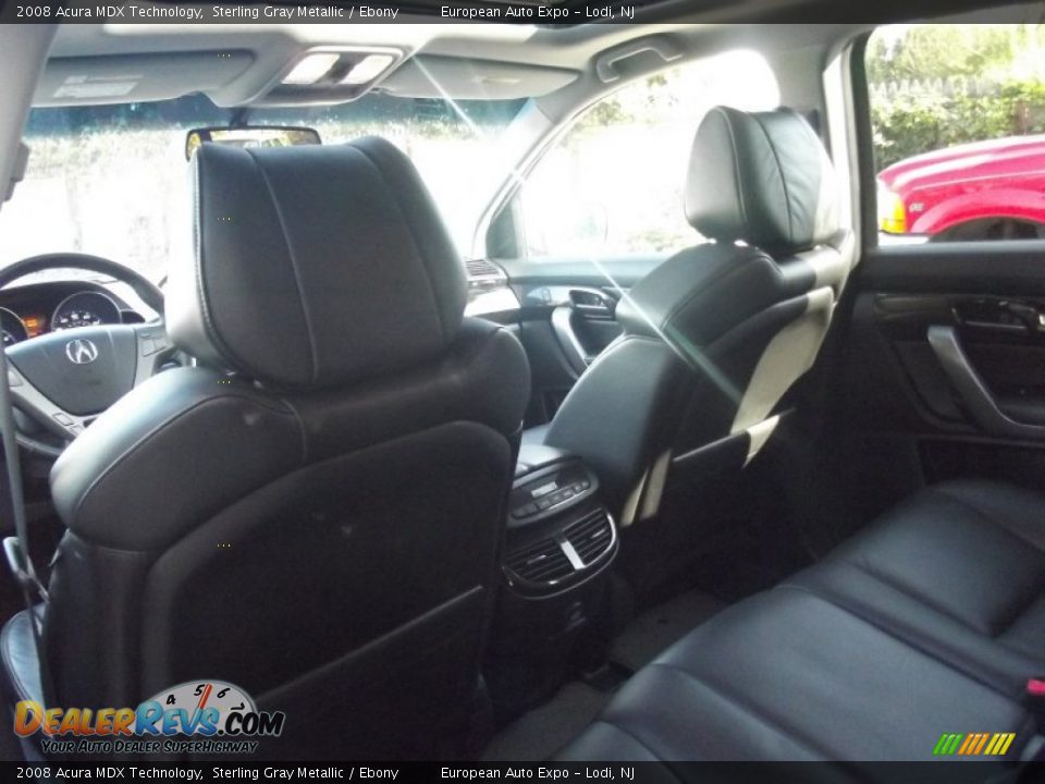 2008 Acura MDX Technology Sterling Gray Metallic / Ebony Photo #10