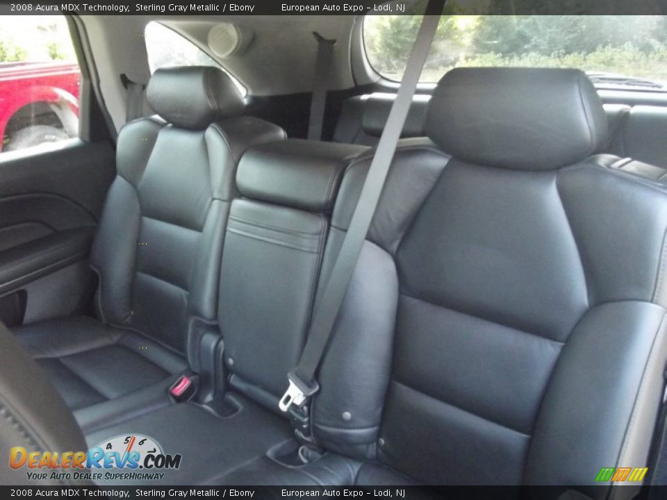 2008 Acura MDX Technology Sterling Gray Metallic / Ebony Photo #11