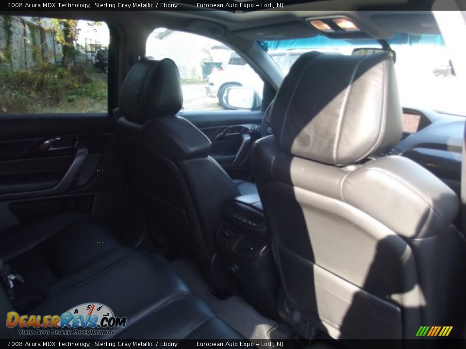 2008 Acura MDX Technology Sterling Gray Metallic / Ebony Photo #13