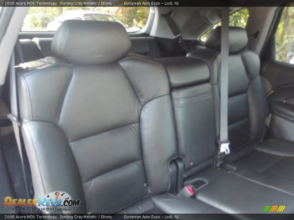2008 Acura MDX Technology Sterling Gray Metallic / Ebony Photo #14