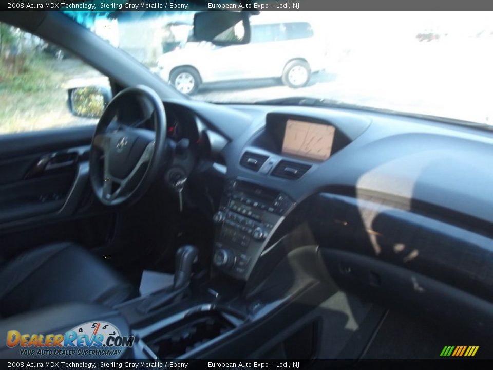 2008 Acura MDX Technology Sterling Gray Metallic / Ebony Photo #16