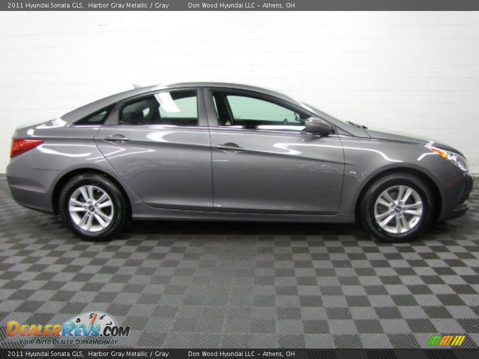 2011 Hyundai Sonata GLS Harbor Gray Metallic / Gray Photo #3