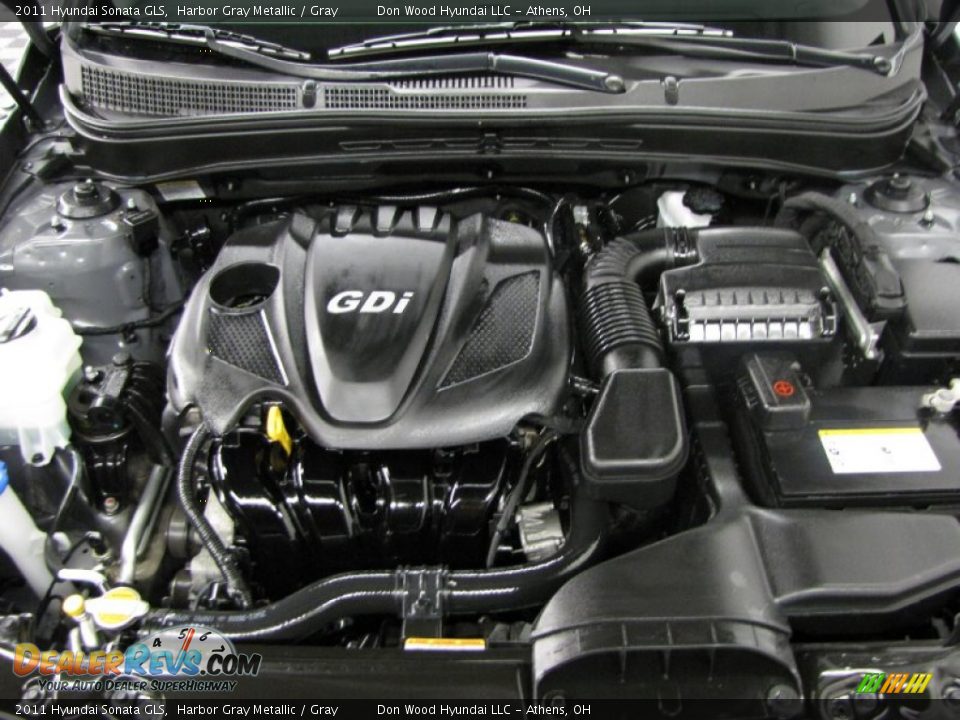 2011 Hyundai Sonata GLS Harbor Gray Metallic / Gray Photo #5