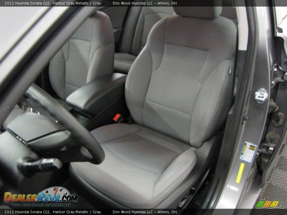 2011 Hyundai Sonata GLS Harbor Gray Metallic / Gray Photo #6