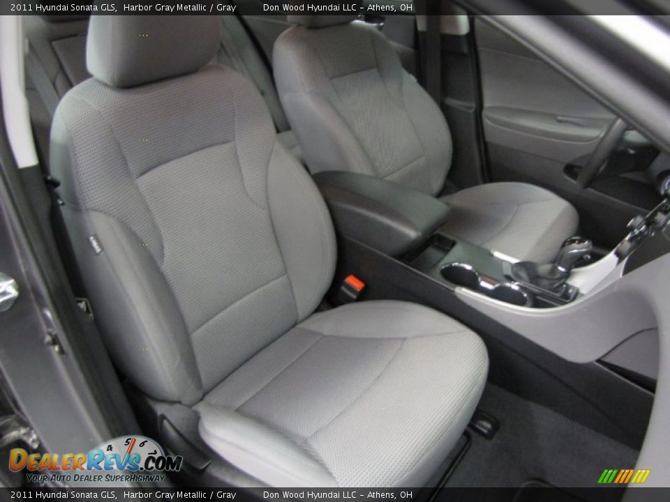 2011 Hyundai Sonata GLS Harbor Gray Metallic / Gray Photo #9
