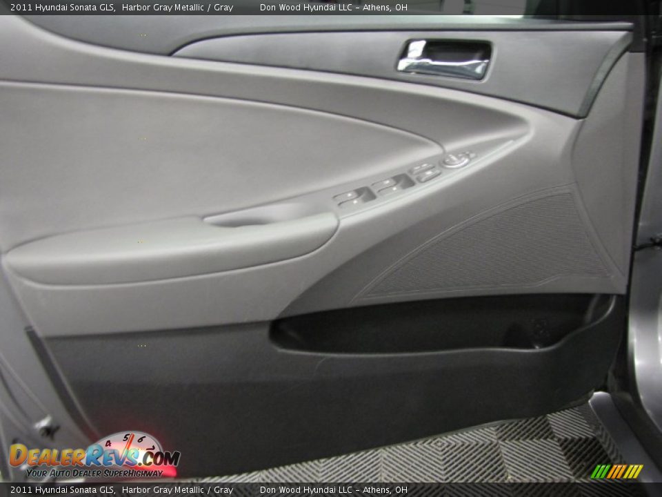 2011 Hyundai Sonata GLS Harbor Gray Metallic / Gray Photo #11
