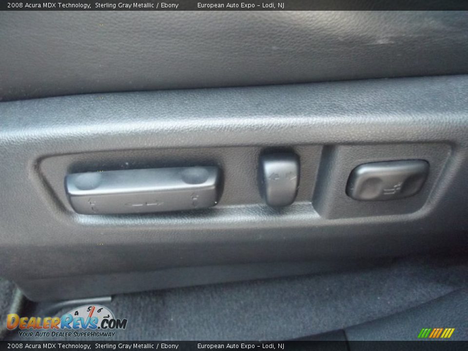 2008 Acura MDX Technology Sterling Gray Metallic / Ebony Photo #26