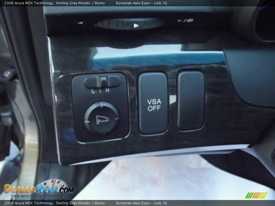 2008 Acura MDX Technology Sterling Gray Metallic / Ebony Photo #27