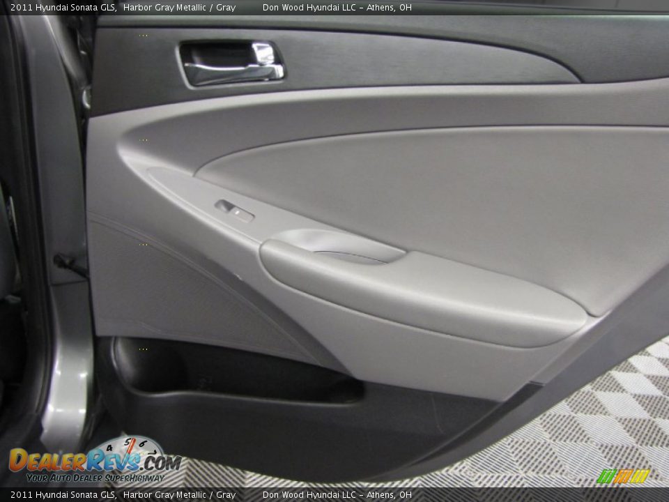 2011 Hyundai Sonata GLS Harbor Gray Metallic / Gray Photo #14