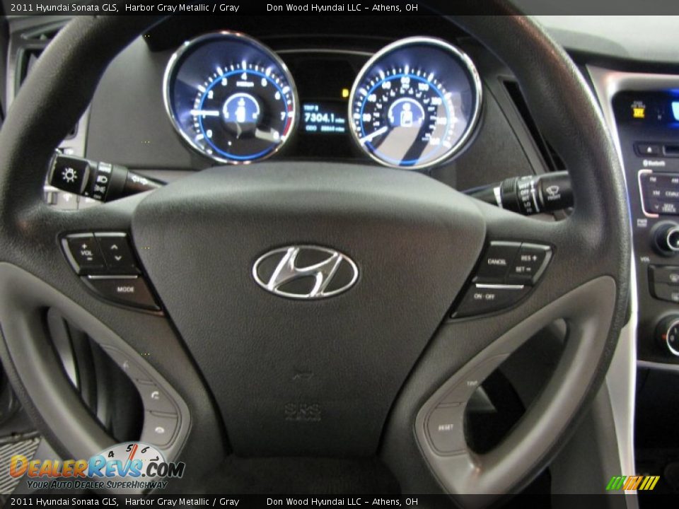 2011 Hyundai Sonata GLS Harbor Gray Metallic / Gray Photo #16
