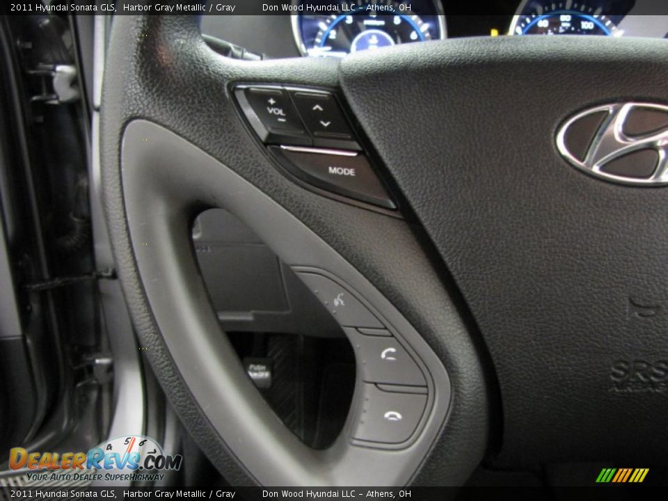 2011 Hyundai Sonata GLS Harbor Gray Metallic / Gray Photo #17