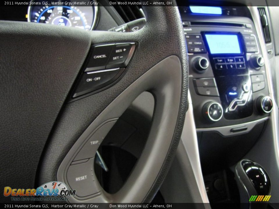 2011 Hyundai Sonata GLS Harbor Gray Metallic / Gray Photo #18