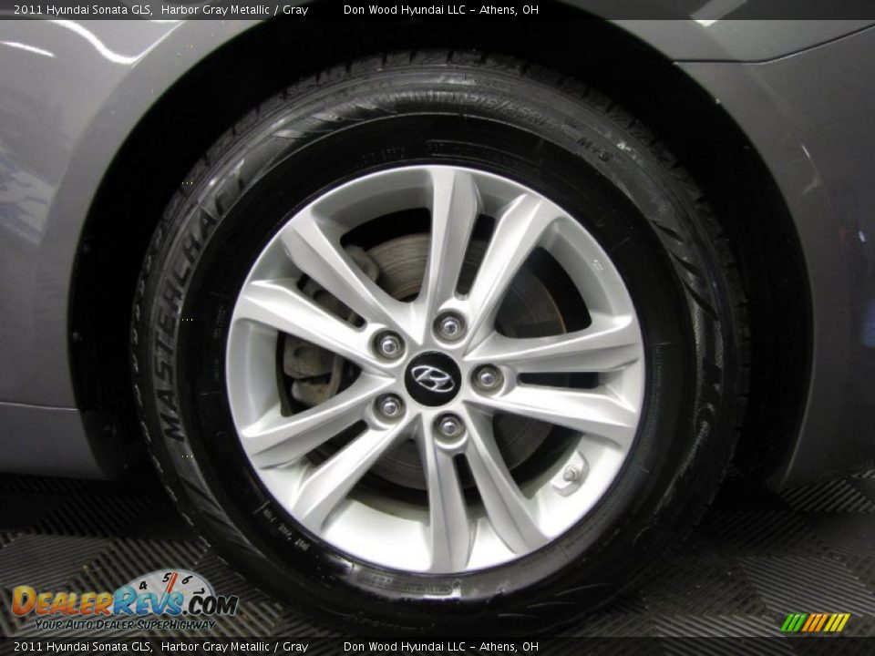 2011 Hyundai Sonata GLS Harbor Gray Metallic / Gray Photo #27