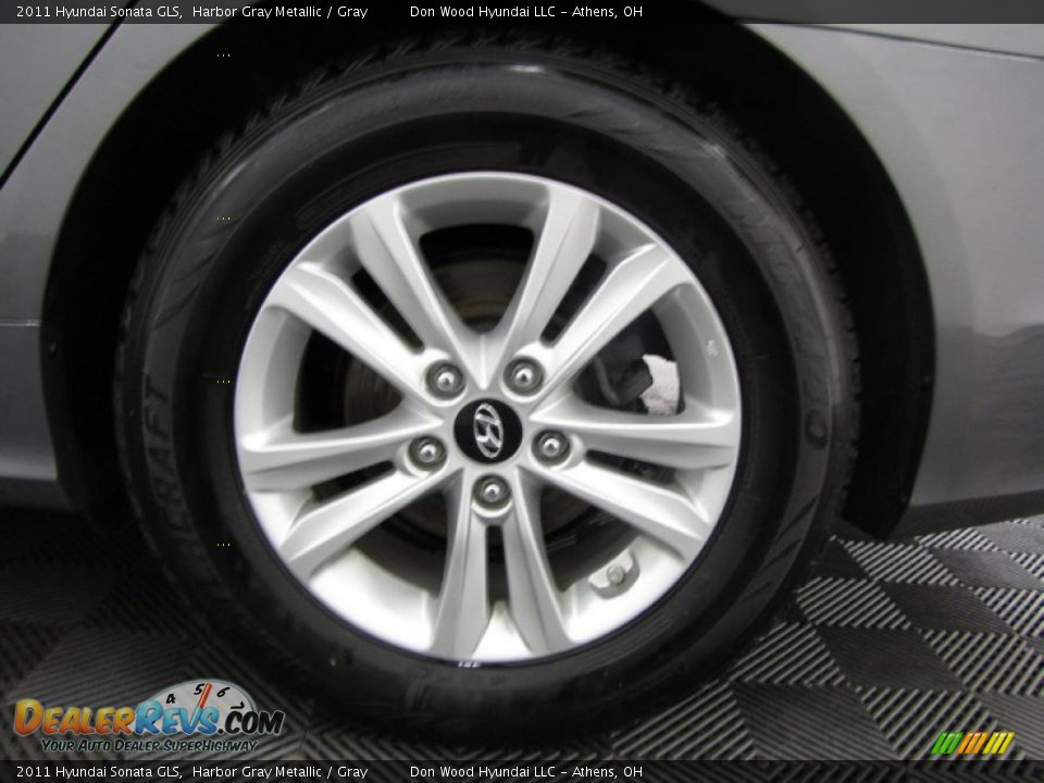 2011 Hyundai Sonata GLS Harbor Gray Metallic / Gray Photo #29