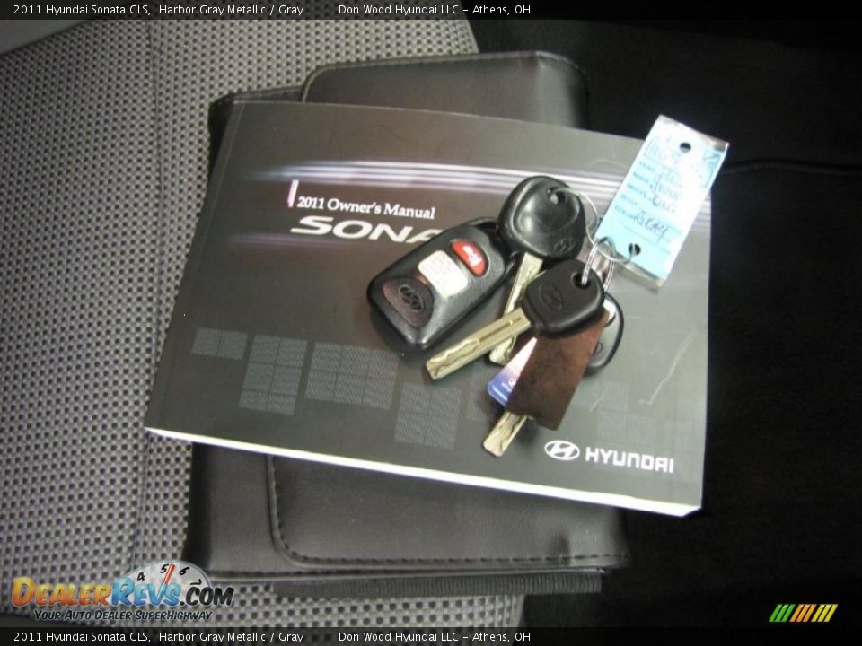 2011 Hyundai Sonata GLS Harbor Gray Metallic / Gray Photo #30