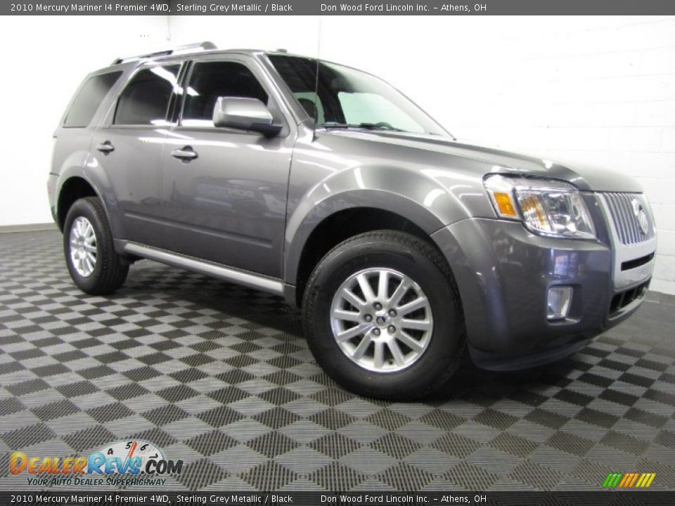 2010 Mercury Mariner I4 Premier 4WD Sterling Grey Metallic / Black Photo #1